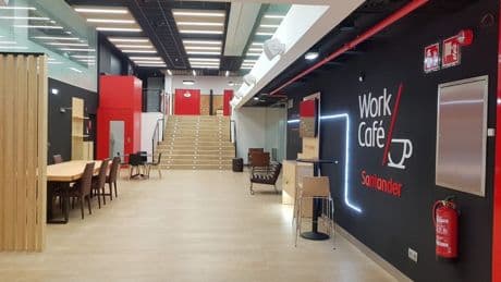 Santander concentrará el negocio de instituciones de 120 oficinas en un único centro