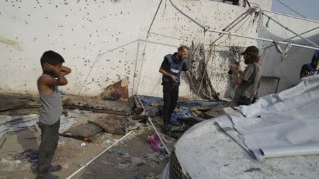Israeli strike kills journalists in Gaza City, worsening the death toll for the media