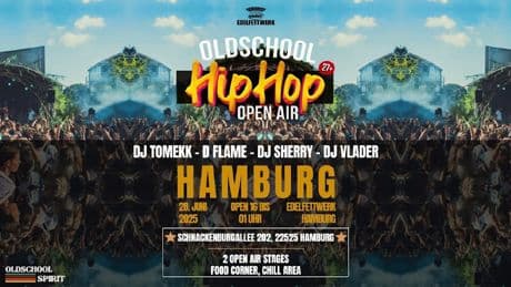 BILDplus Gewinnspiel  - Tickets für das Old School Hip Hop Open Air Hamburg gewinnen