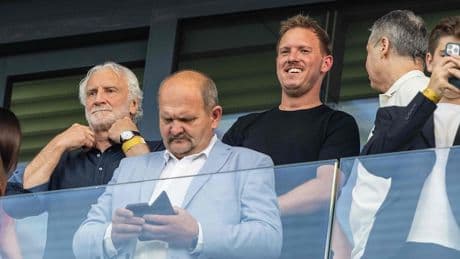 Er war DAS Diskussionsthema - Nagelsmann im Stadion beim U21-Finale!