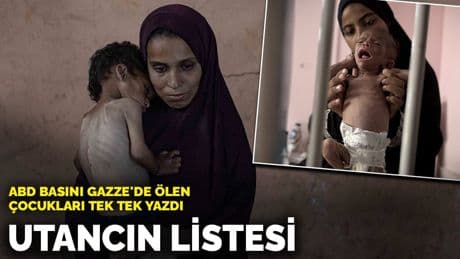 ABD basını Gazze'de ölen çocukları tek tek yazdı