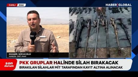 Haber Global ekibi Irak'ta! Silah bırakma süreci nasıl olacak? İşte yarın yaşanacaklar...