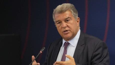<p>Superlega, Laporta rilancia: &quot;La Uefa dialoga, l'Europa ci ha dato ragione&quot;</p>