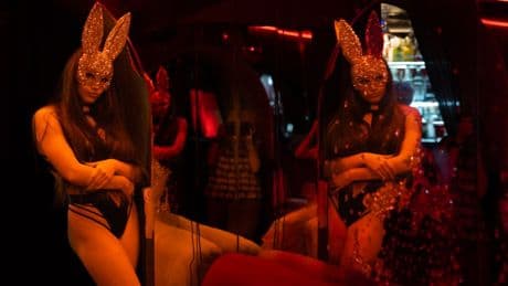 Inside the Ukrainian frontline strip club where brave dancers flout curfew to perform to punters enduring hell of war
