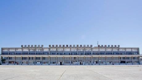 Incredible photos reveal 'haunting remains' of abandoned European airport frozen in time