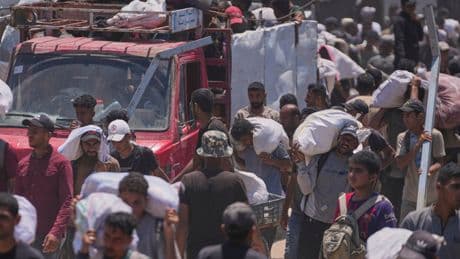 As World Turns Focus to Iran, Lethal Violence Flares at Gaza Aid Sites