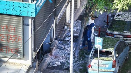 Griechenland | Tod bei Explosion vor Bank in Thessaloniki