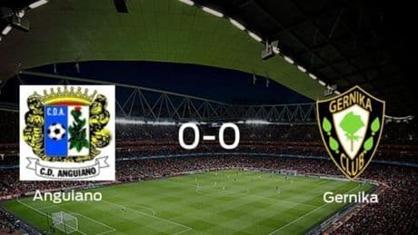 El Anguiano y el SD Gernika empatan sin goles en el Isla Anguiano (0-0)