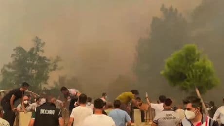 Vali "Şehri tehdit eden bir durum yok" dedi ama Çanakkale cehennemi yaşıyor!