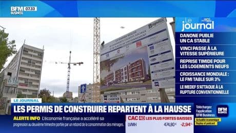 Les permis de construire repartent à la hausse