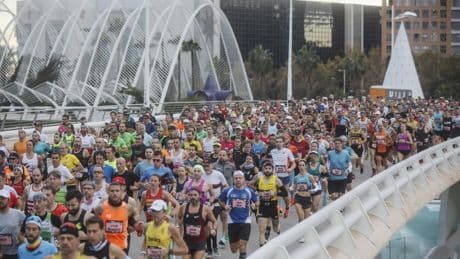 Cortes de tráfico en Valencia por las dos carreras de este fin de semana: estas son todas las zonas que se verán afectadas