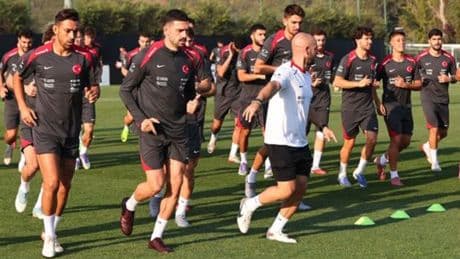 Milliler'de Gürcistan maçı hazırlığı!