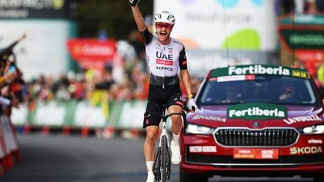 Jay Vine bekroont solo met zege in eerste bergetappe Vuelta, Jonas Vingegaard verliest leiderstrui