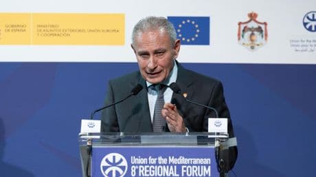 La Unión por el Mediterráneo recibe la Creu de Sant Jordi