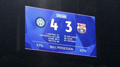 Inter Milan-FC Barcelone : le malheur des supporters interistes sortis du stade avant la fin du match