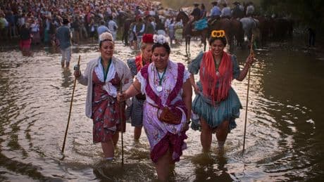 PHOTO ESSAY: Spain's wildest pilgrimage, El Rocío, brings together faith, nature and partying