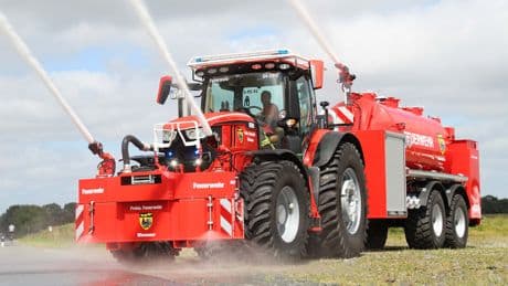 John Deere mit Blaulicht - Dieser Traktor wird zum Katastrophen-Held