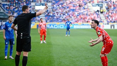 Gelb-Rote Karte in Hoffenheim - Mainz-Star Nebel spricht über Platzverweis