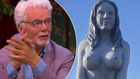 Ben van der Burg over zeemeermin-beeld: ‘Het zijn borsten die veel vrouwen niet hebben’
