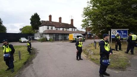 Asylum seekers blocked from hotel after massive protests erupt