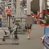 A girl, 14, was in the middle of her workout at the gym before every mother's worst nightmare unfolded in the blink of an eye