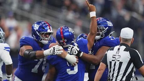 NFL fans left in disbelief as Russell Wilson launches 'mind blowing' touchdown pass for New York Giants