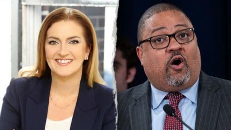 WATCH: Former Dem ousted from party over 'defund the police' takes on Manhattan DA Alvin Bragg