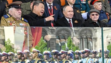 Putin saca pecho de su influencia y de su potencial militar y armamentístico en el desfile del Día de la Victoria