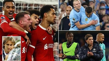 Revealed: Real Madrid's midfield shortlist to replace Luka Modric 'includes Liverpool star' - with other Premier League players 'also being monitored'