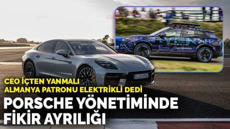 Porsche'nin zirvesinde fikir ayrılığı: Elektrik mi, benzin mi?
