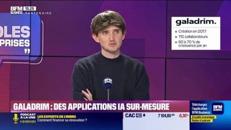 Pablo Lafaix (Galadrim) : Galadrim, des applications IA sur-mesure - 12/04
