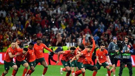 Portugal beat Spain on penalties to claim Nations League title
