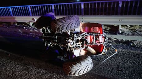 Samsun'da TIR ile ATV çarpıştı: 1 ölü, 1 ağır yaralı