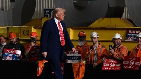 Trump Pledges to Double Tariffs on Foreign Steel and Aluminum to 50%