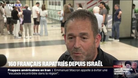 "On était dans les abris quasiment tous les jours": la France mobilise ses avions militaires A400M pour évacuer 160 Français d'Israël