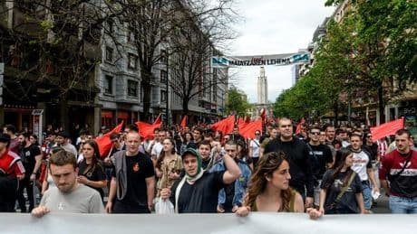 EHKS vuelve a demostrar su poder de movilización al reunir a miles de personas en Bilbao por el Primero de Mayo