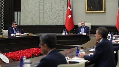Kabine, Cumhurbaşkanı Erdoğan başkanlığında toplandı