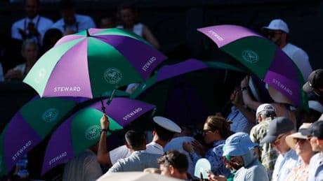 Le tournoi de Wimbledon également frappé par l’épisode de canicule