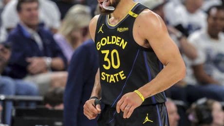 Stephen Curry out for at least a week as Warriors playoff nightmare unfolds