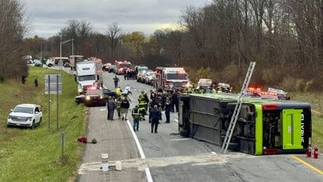 Five dead in New York bus crash tragedy
