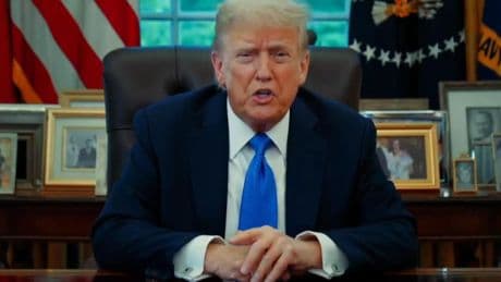 Trump signs travel ban targeting 12 countries with 'hostile attitudes' to the US