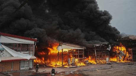 Ukraine-Russia war latest: Kharkiv hit by Russian strike hours after Moscow airports closed by drone attack