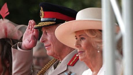 Queen appears emotional after 'off script' comments about King