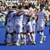 “Er hangt een positieve vibe”: Red Lions tevreden met eerste zege op EK, maar beseffen dat Nederland van “een ander kaliber” zal zijn