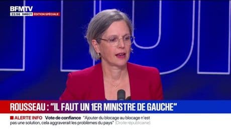 Gouvernement: "Nous avons en France une démocratie ostentatoire", estime Sandrine Rousseau, députée Les Écologistes