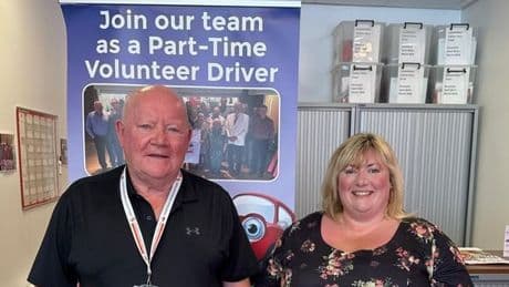 Praise for cancer charity based in Wishaw with team of over 120 volunteer drivers