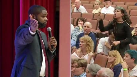Florida Rep Byron Donalds vows 'I'm not going to be intimidated' after tense town hall