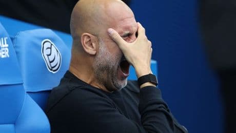 Pep Guardiola reveals serious injury blow for Man City star after Brighton loss