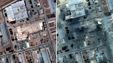 Satellite images and leaked intelligence throw doubt on Trump’s claims of success in Iran nuclear base strikes