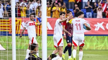 Antoniu Roca celebra su ascenso brillando con Catalunya: "El año que viene, en el Espanyol y con dorsal del primer equipo"